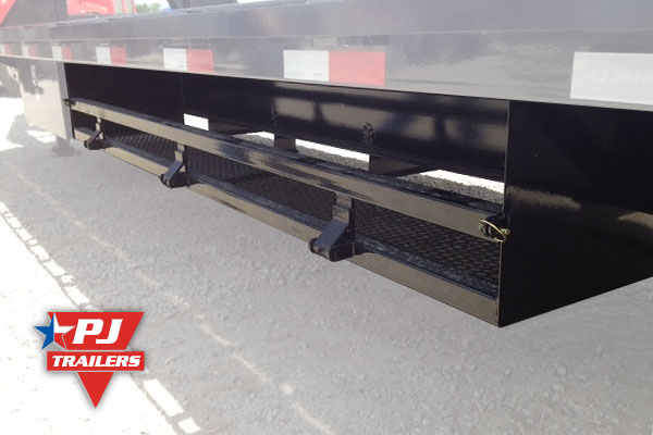 PJ Trailers Side Mount Wood Rack